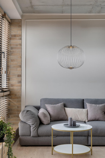 Globo Galway LED Hängeleuchte 15W Warmweiß Nickel Matt, Metall Memoryfunktion Ø50cm 15652H1N