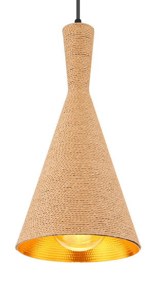 Globo Ludmilla E27 Hängeleuchte 40W Schwarz Matt, Metall Ø19cm 15687H