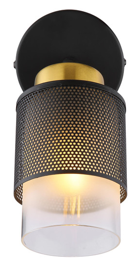 Globo Olga E27 Strahler 40W Schwarz Matt, Metall Ø8cm 15709-1