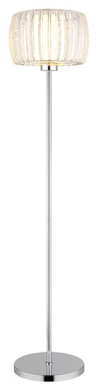 Globo Stehleuchte Maribel E27 Verchromt Metall 150cm