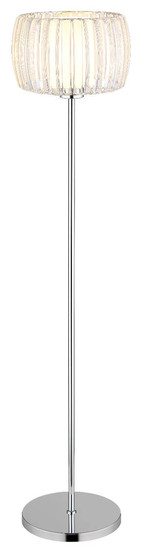 Globo Stehleuchte Maribel E27 Verchromt Metall 150cm