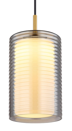 Globo Lampigna LED Hängeleuchte 10W Warmweiß Schwarz Matt, Metall Ø18cm 15740