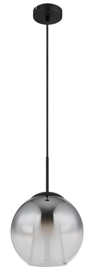 Globo Barry E27 Hängeleuchte 40W Schwarz Matt, Metall Ø25cm 15749H1