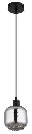 Globo Xia E27 Hängeleuchte 25W Schwarz Matt, Metall Ø14cm 15754H