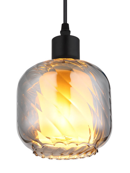 Globo Xia E27 Hängeleuchte 25W Schwarz Matt, Metall Ø14cm 15754H