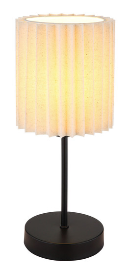 Globo Page E14 Tischleuchte 25W Schwarz Matt, Metall Ø15cm 15757T