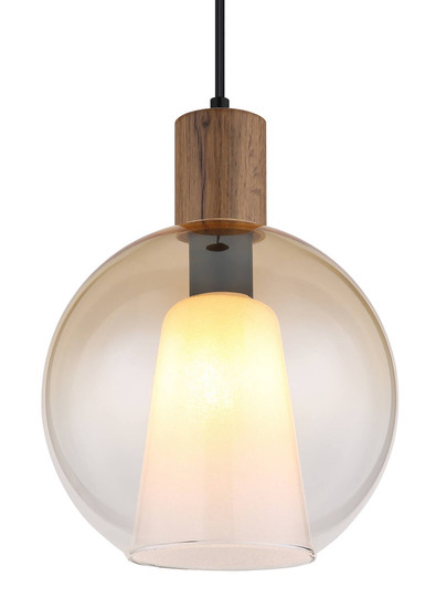 Globo Barry I E27 Hängeleuchte 40W Schwarz Matt, Metall Ø25cm 15773H