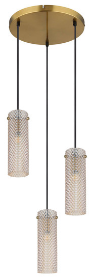 Globo Karolo E14 Hängeleuchte 3-fach 40W Goldfarben, Metall Ø8cm 15775-3HR