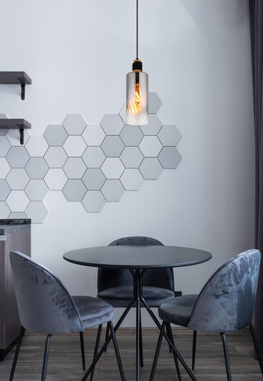 Globo Osborne E27 Hängeleuchte 40W Schwarz Matt, Metall Ø12cm 15777H