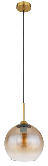 Globo Jamessa E27 Hängeleuchte 60W Messingfarben Matt, Metall Ø25cm 15788H