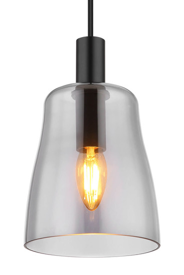 Globo Garri E14 Hängeleuchte 40W Schwarz Matt, Metall Ø14,5cm 15789H1B