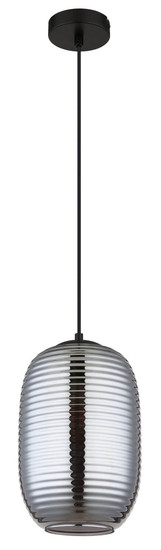 Globo Jefrey E27 Hängeleuchte 40W Schwarz Matt, Metall Ø20cm 15794H