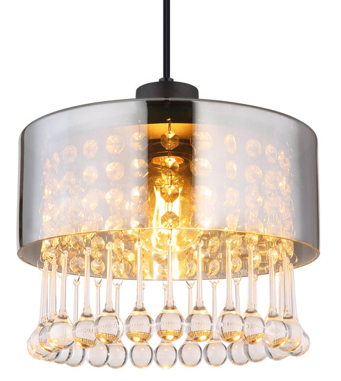 Globo Hendry E27 Hängeleuchte 15W Schwarz Matt, Metall Ø25cm 15884H1