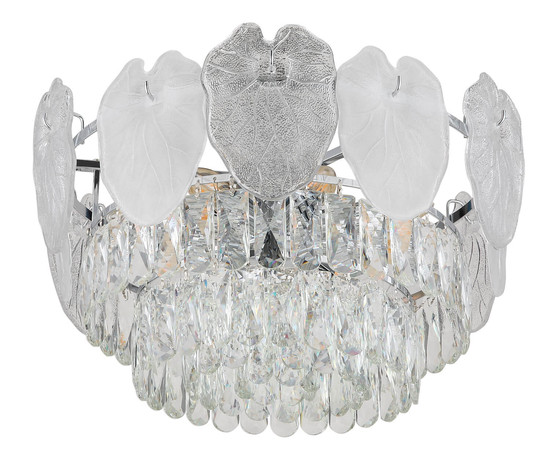 Globo Benjamin E14 Deckenleuchte 8-fach 6W Verchromt, Metall Ø50cm 15888D