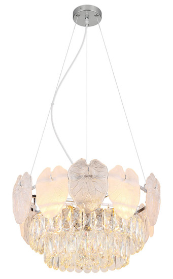 Globo Benjamin E14 Luster 8-fach 6W Verchromt, Metall Ø50cm 15888H