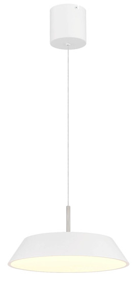 Globo LED Pendelleuchte Silena 24W warmweiss Weiß matt Metall Ø40cm