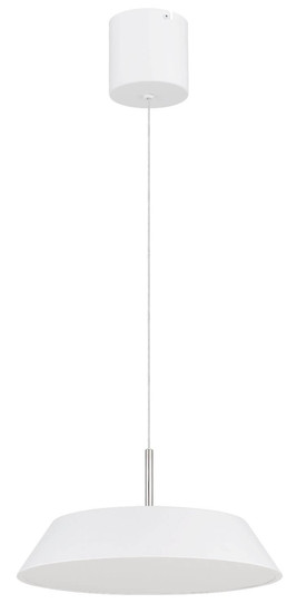 Globo LED Pendelleuchte Silena 24W warmweiss Weiß matt Metall Ø40cm