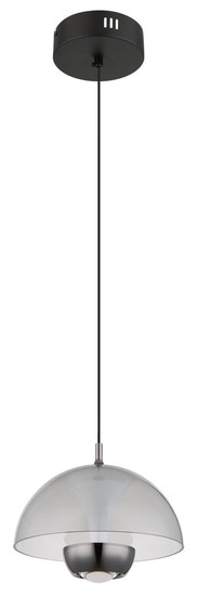 Globo Arus LED Hängeleuchte 10W Warmweiß Schwarz Matt, Metall Ø23cm 16022