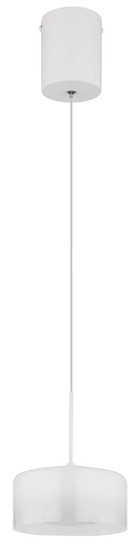 Globo Belinda LED Hängeleuchte 6W Neutralweiß Weiß Matt, Metall Ø15cm 16024HW