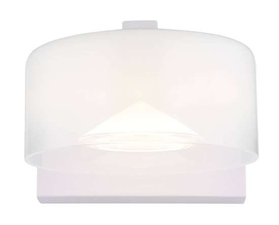 Globo Belinda LED Wandleuchte 6W Neutralweiß Weiß Matt, Metall Ø15cm 16024WW