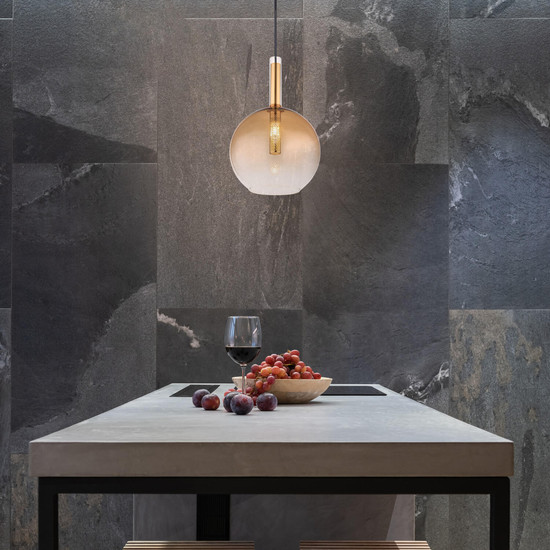 Globo Lopusa G9 Hängeleuchte 10W Schwarz Matt, Metall Ø18cm 16044H1