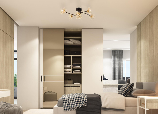 Globo Fiore G9 Deckenleuchte 6-fach 5W Schwarz Matt, Metall 22cm 16054-6D