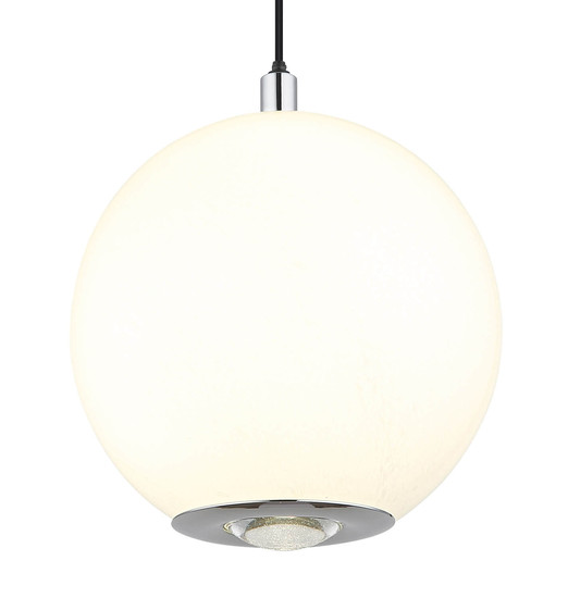 Globo Simmons LED Hängeleuchte 10W Neutralweiß Grau Matt, Metall Ø15cm 16062H