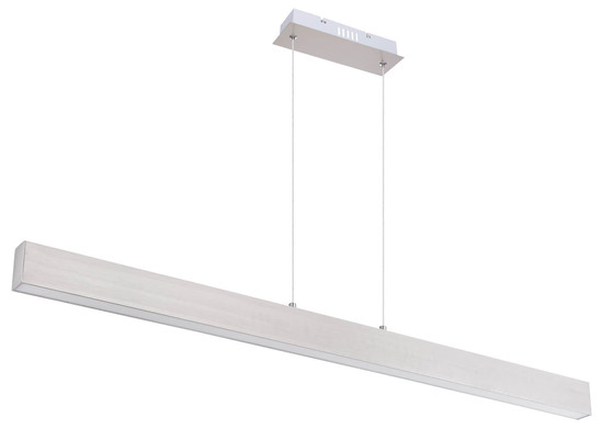 Globo Verena LED Hängeleuchte 40W Warmweiß Nickel Matt, Metall Memoryfunktion 120cm 17006N