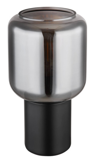 Globo Ninjo E27 Tischleuchte 40W Schwarz Matt, Metall Ø13cm 21004S