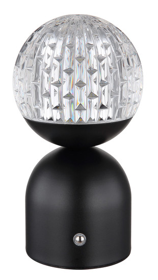 Globo Julsy LED Tischleuchte 2,50W CCT Schwarz Matt, Metall Ø10,5cm 21007S
