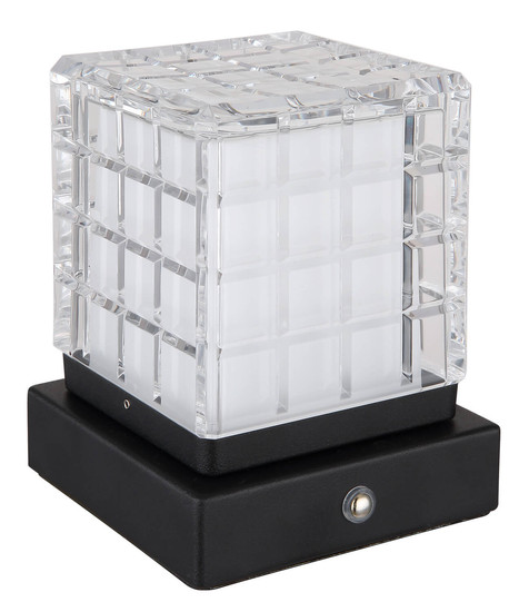 Globo Lunki LED Tischleuchte 2,50W CCT Schwarz Matt, Metall 13cm 21009S