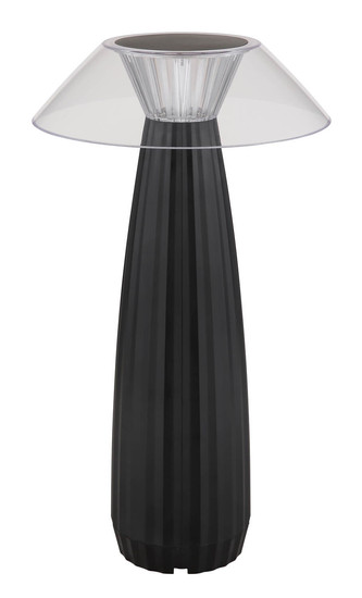 Globo Illumi LED Tischleuchte 1W Warmweiß Schwarz Matt Ø15,4cm 21021B