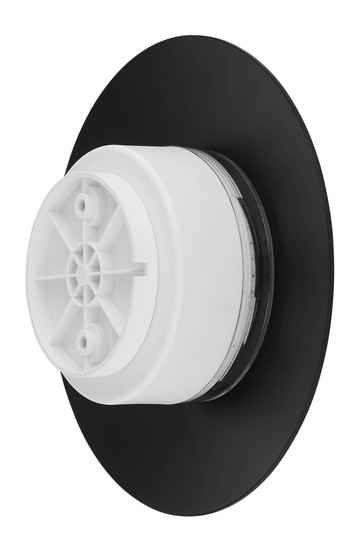 Globo Kyler LED Tischleuchte 3W CCT IP44 Schwarz Matt, Metall Memoryfunktion Ø18cm 21024S