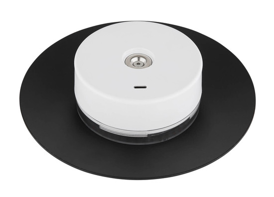 Globo Kyler LED Tischleuchte 3W CCT IP44 Schwarz Matt, Metall Memoryfunktion Ø18cm 21024S