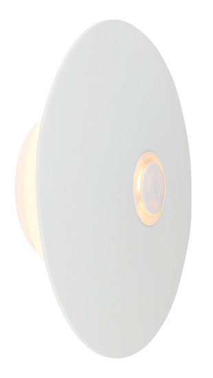 Globo Kyler LED Tischleuchte 3W CCT IP44 Weiß Matt, Metall Memoryfunktion Ø18cm 21024W