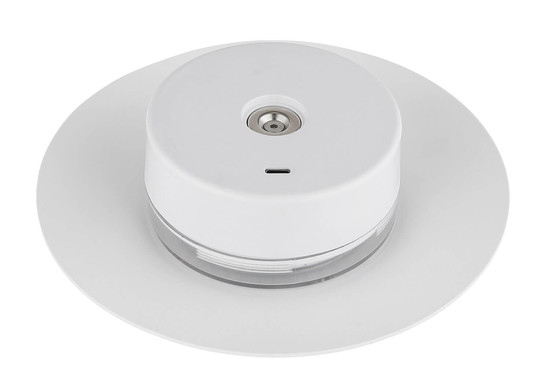 Globo Kyler LED Tischleuchte 3W CCT IP44 Weiß Matt, Metall Memoryfunktion Ø18cm 21024W