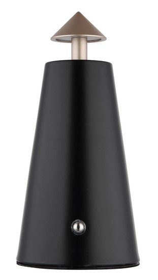 Globo Liva LED Tischleuchte 1,20W CCT Schwarz Matt, Metall Ø4,2cm 21037CS