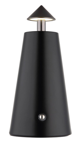 Globo Liva LED Tischleuchte 1,20W CCT Schwarz Matt, Metall Ø4,2cm 21037S