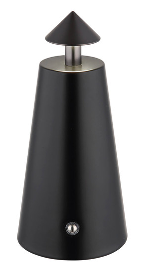 Globo Liva LED Tischleuchte 1,20W CCT Schwarz Matt, Metall Ø4,2cm 21037S