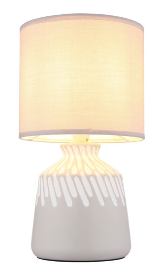 Globo Rela E14 Tischleuchte 40W Aschfarben, Keramik Ø17,5cm 21733AS