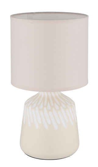 Globo Rela E14 Tischleuchte 40W Curryfarben, Keramik Ø17,5cm 21733CU