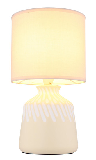 Globo Rela E14 Tischleuchte 40W Curryfarben, Keramik Ø17,5cm 21733CU