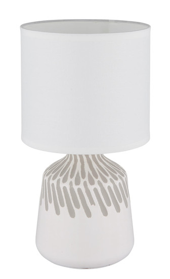 Globo Rela E14 Tischleuchte 40W Weiß, Keramik Ø17,5cm 21733W