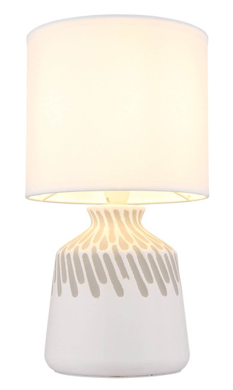 Globo Rela E14 Tischleuchte 40W Weiß, Keramik Ø17,5cm 21733W