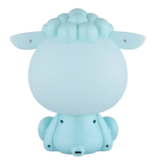 Globo Sheepy LED Tischleuchte 1W Warmweiß Blau Matt 22cm 21760B
