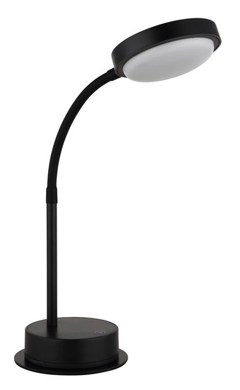 Globo Pegasi LED Tischleuchte 0,90W Warmweiß Schwarz Matt, Metall Ø11cm 24103TA