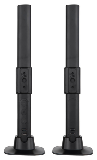 Globo Polliver LED Tischleuchte 2,50W Schwarz Matt 32,5cm 25895SH