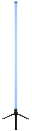 Globo Rocky LED Stehleuchte 7W Schwarz Matt Fernbedienung Ø2,8cm 28062