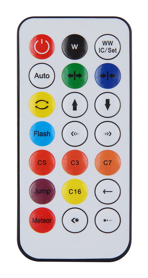 Globo Rocky LED Stehleuchte 7W Schwarz Matt Fernbedienung Ø2,8cm 28062