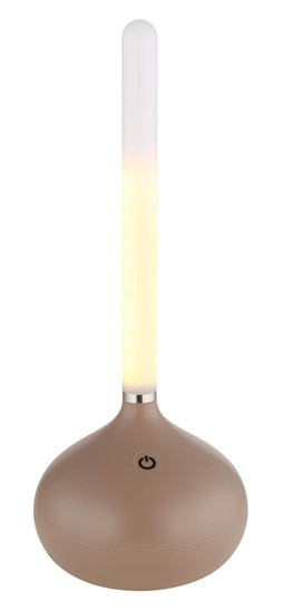 Globo Turner LED Tischleuchte 0,85W CCT IP44 Champagnerfarben Matt 24,3cm 28067CH